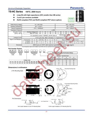 EET-HC2C122LA datasheet  